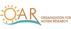 The logo for the organization for autism research.